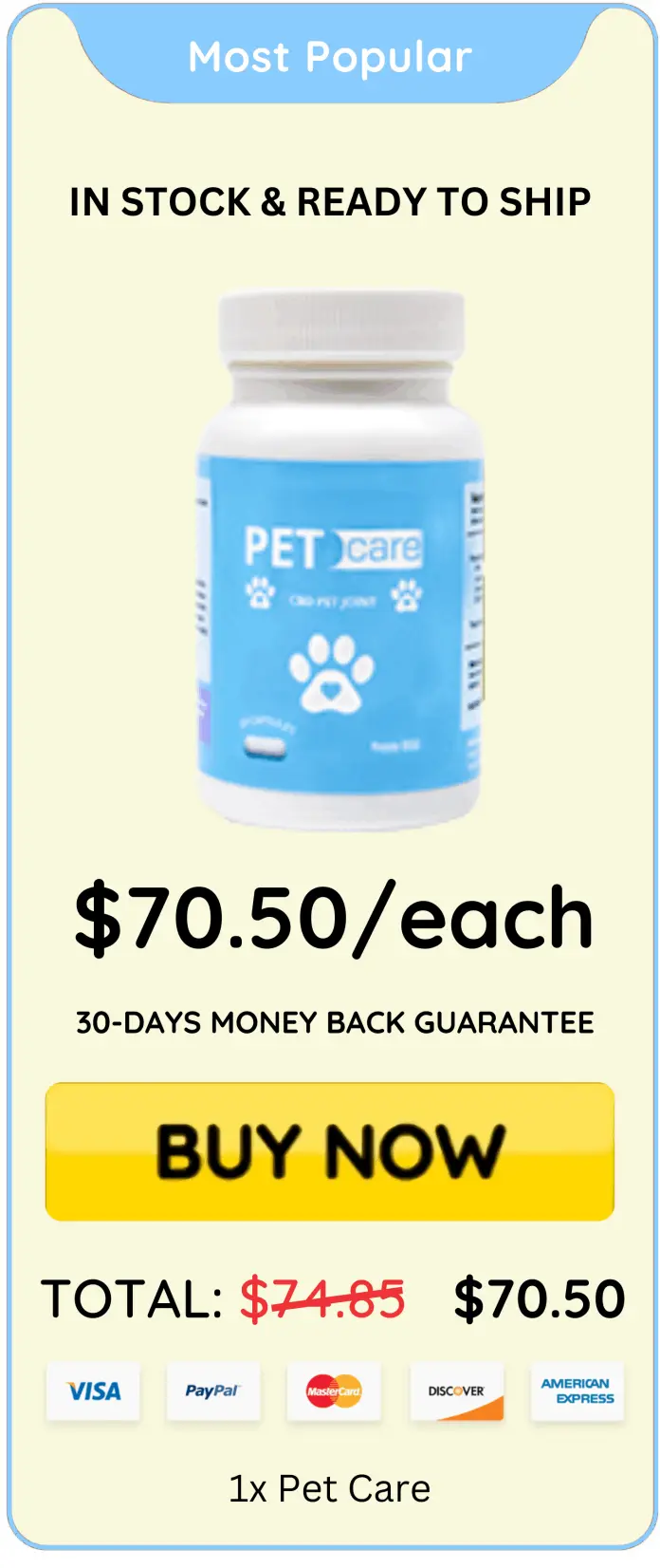 CBD Care - Pet Care offer price